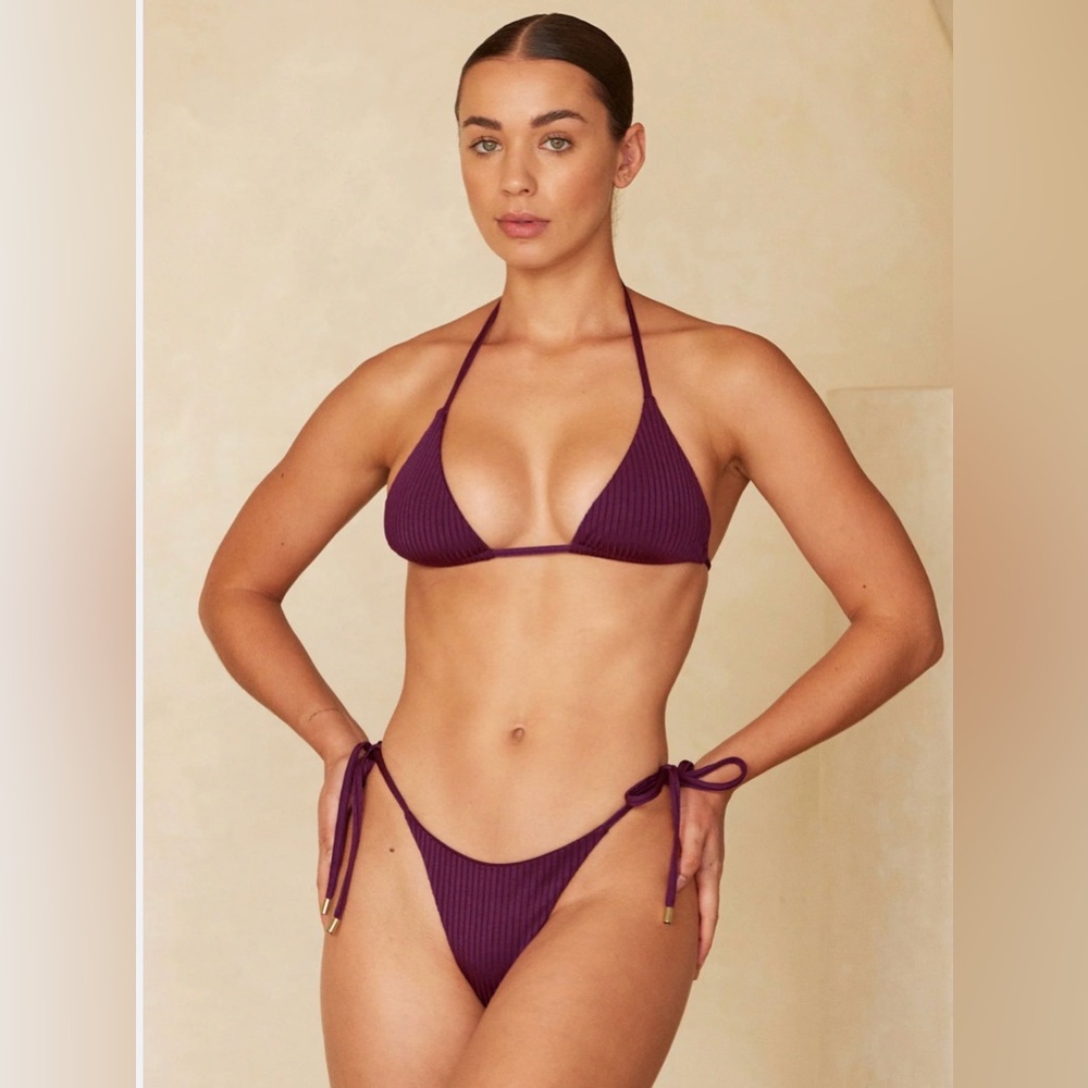 Monday Swimwear Deep Purple Bikini